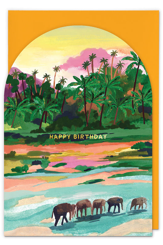 Elephant's Birthday Card