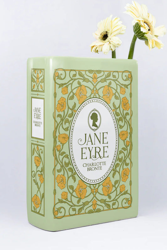 Jane Eyre Ceramic Book Vase - Large