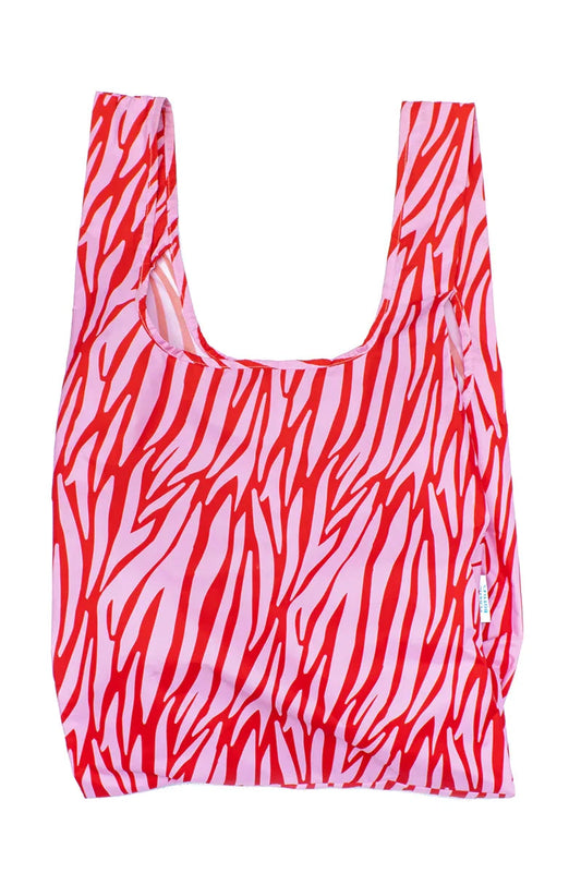 Reuseable Bag - Pink Zebra