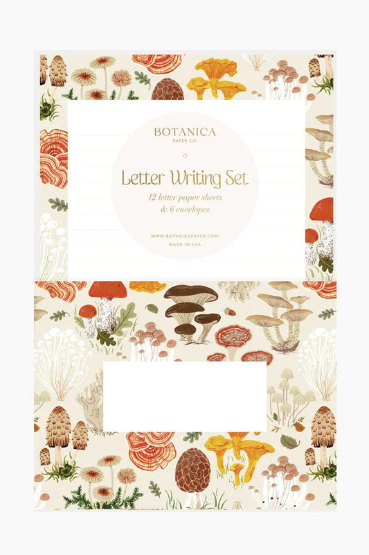 Letter Writing Set | Mushrooms