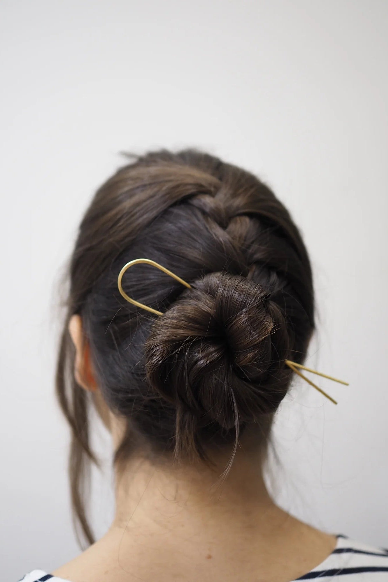 Minimal Brass Hairpin - Straight