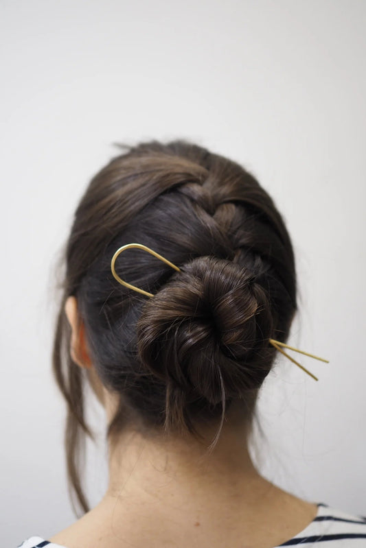 Minimal Brass Hairpin - Straight
