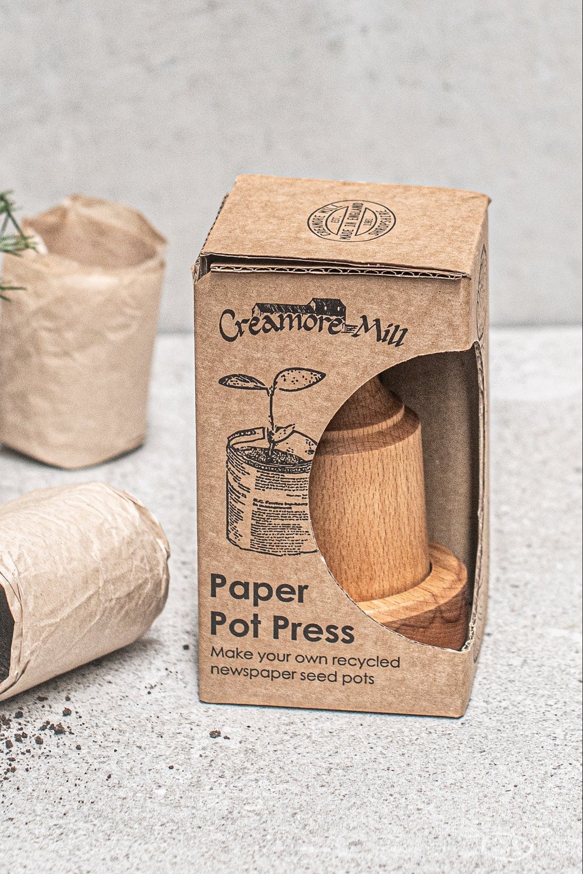 Paper Pot Press - Handmade Pot Maker for Seedlings