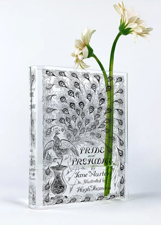 Pride and Prejudice - Acrylic Book Vase