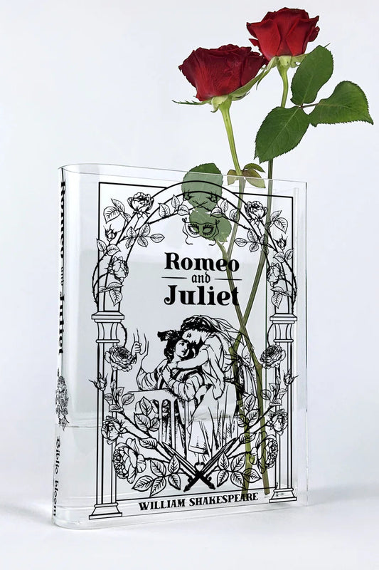 Romeo and Juliet - Acrylic Book Vase