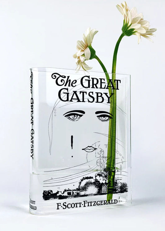 The Great Gatsby - Acrylic Book Vase
