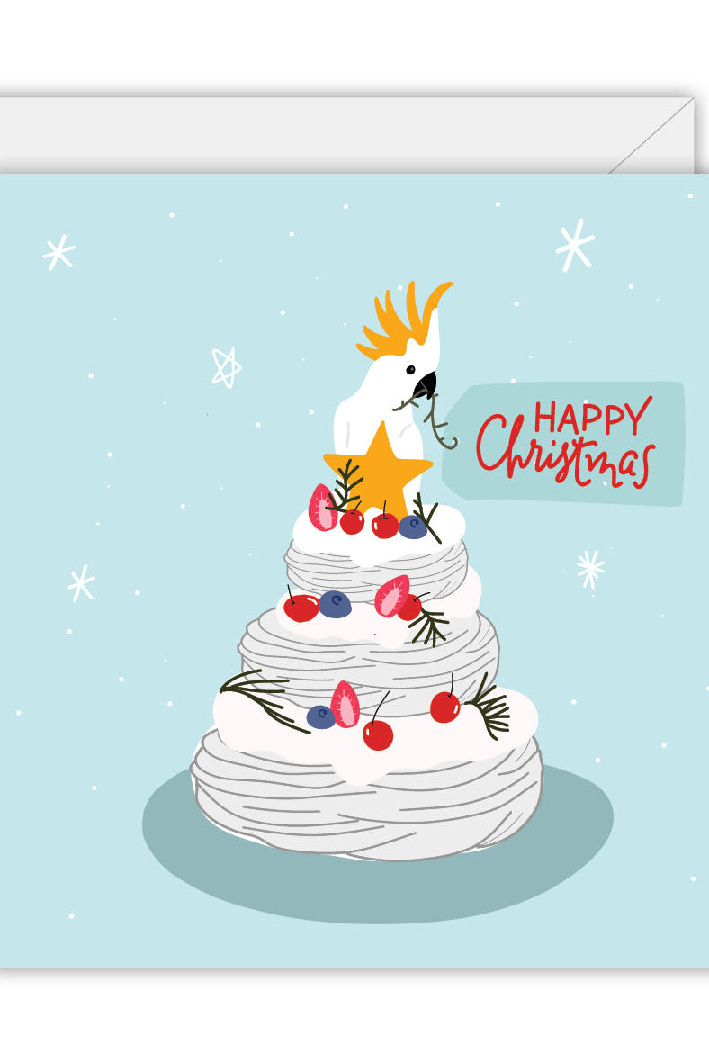 Happy Christmas Cockatoo