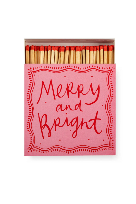 Square Matchboxes  | Merry and Bright