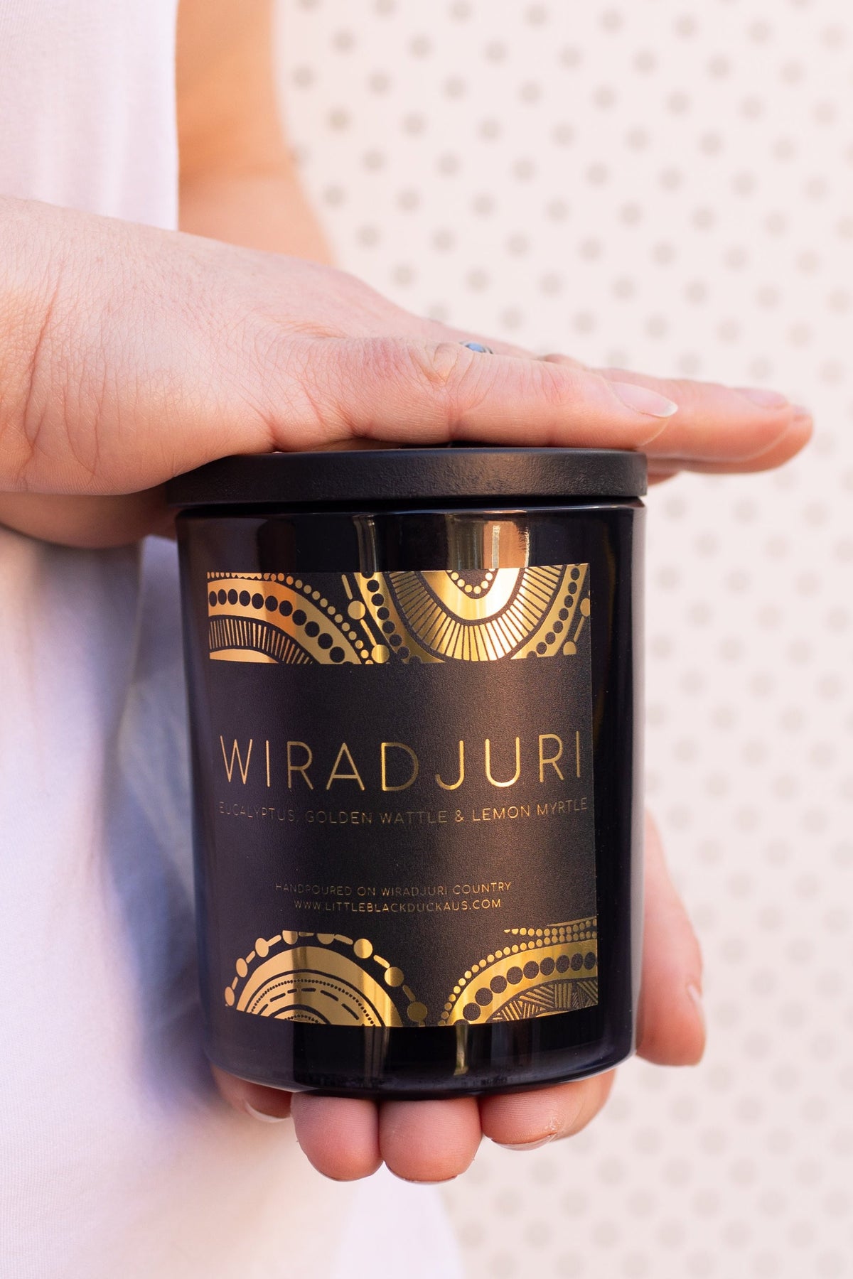 Candle Riff ‘Wiradjuri’ Candle – Little Triffids Flowers