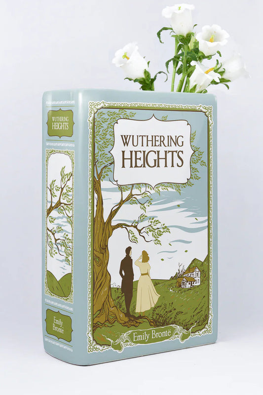 Wuthering Heights Ceramic Book Vase - Large