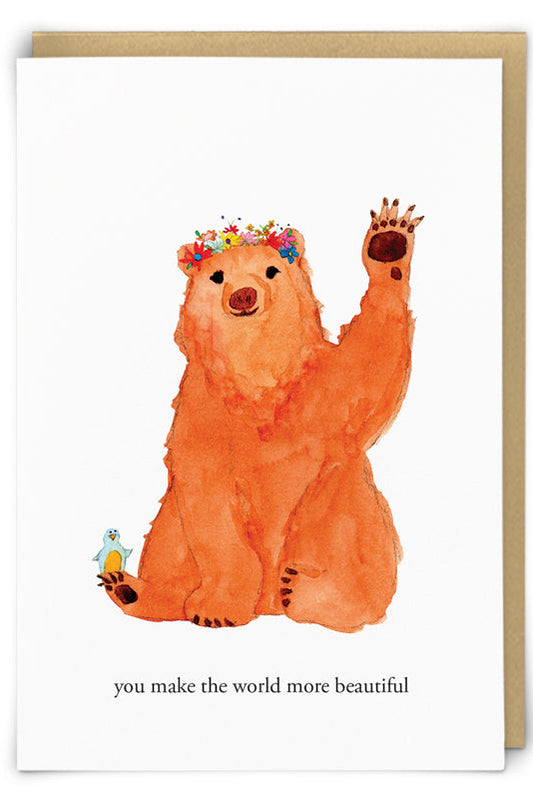 Beautiful Bear Card