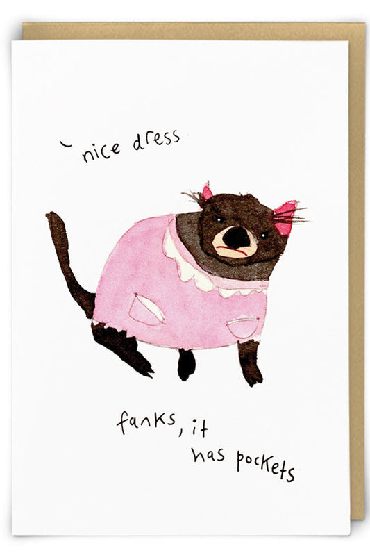 Pockets Greeting Card
