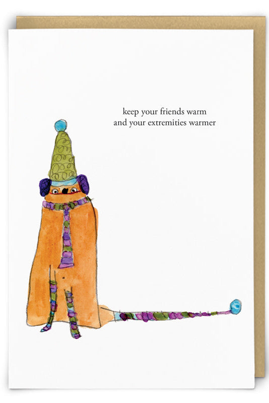 Extremities Greeting Card