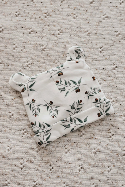 Newborn Beanie - Olives
