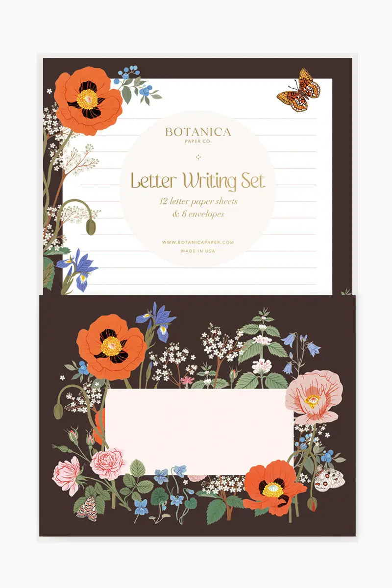 Letter Writing Set | Wild Flowers