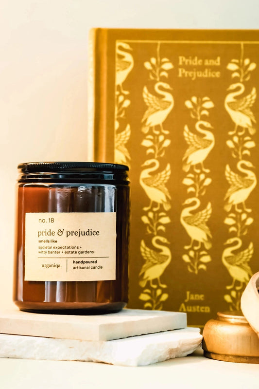 Pride & Prejudice Bookish Literary-Inspired Scented Candle