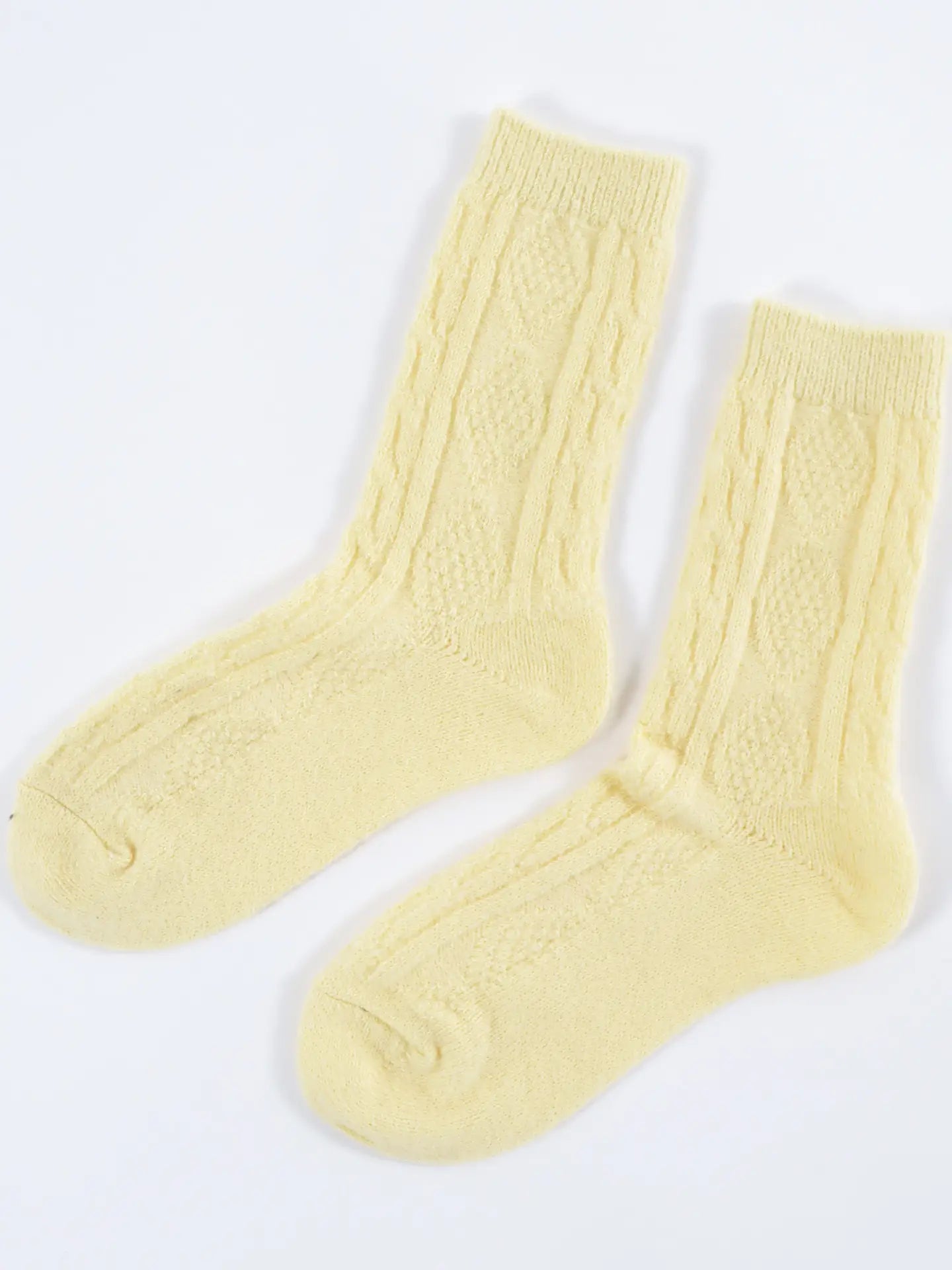 Fisherman Wool Crew Socks