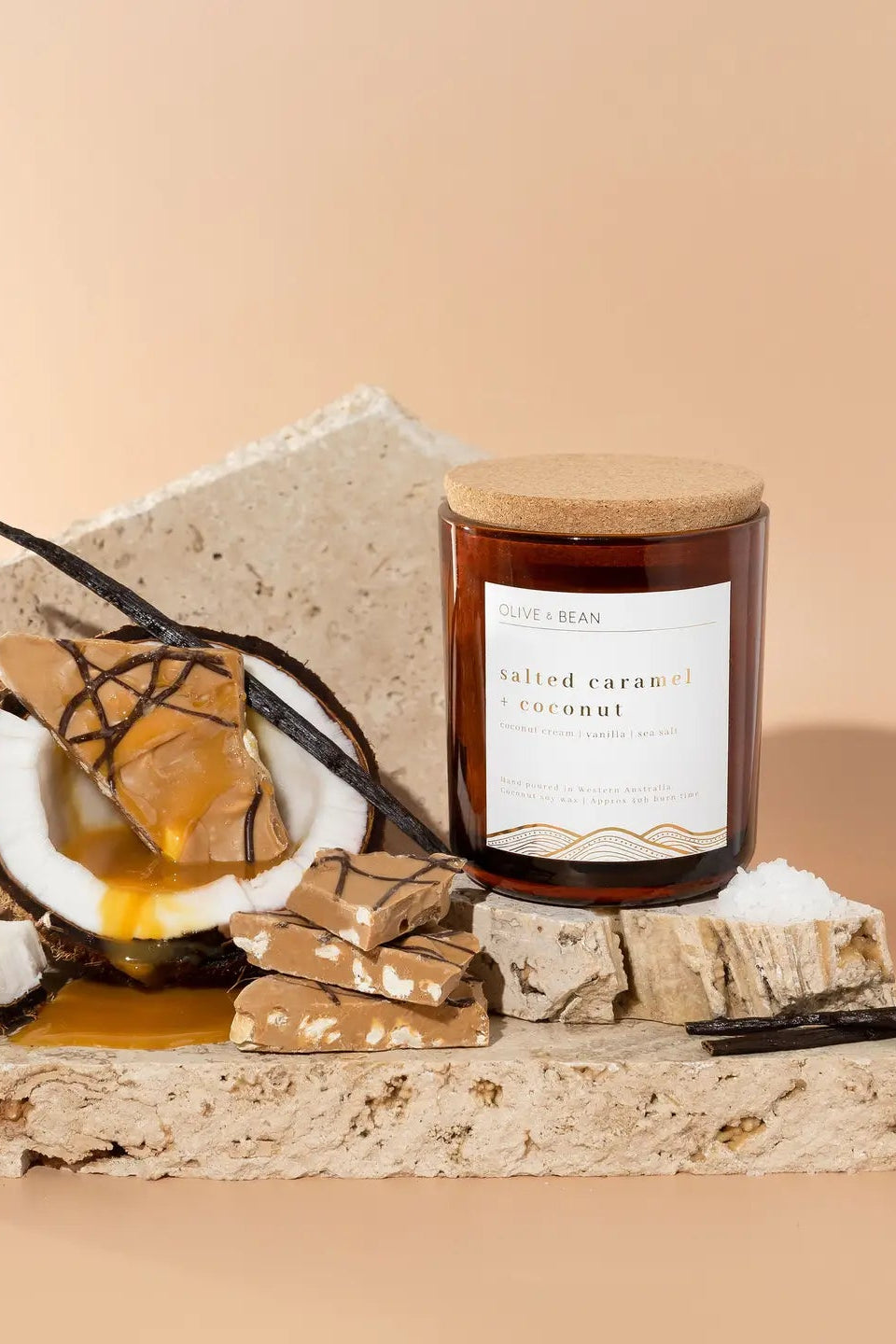 Salted Caramel + Coconut