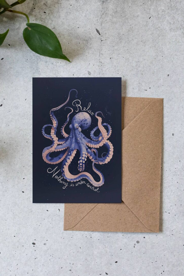Relax, Nothing Is Under Control Greeting Card
