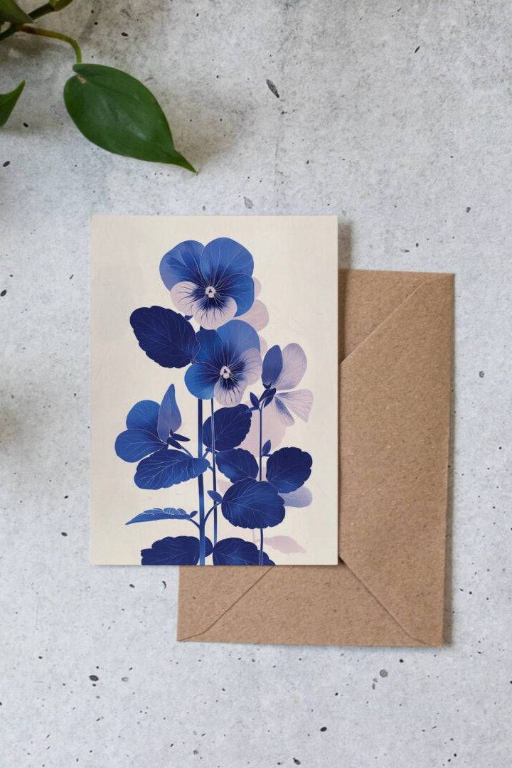 Viola Greeting Card