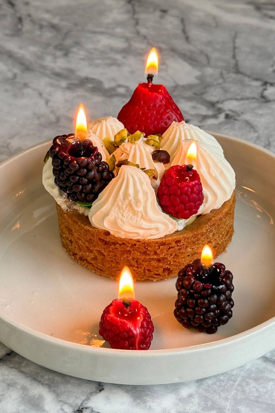 Candleberries - Berry-Shaped Cake Candles