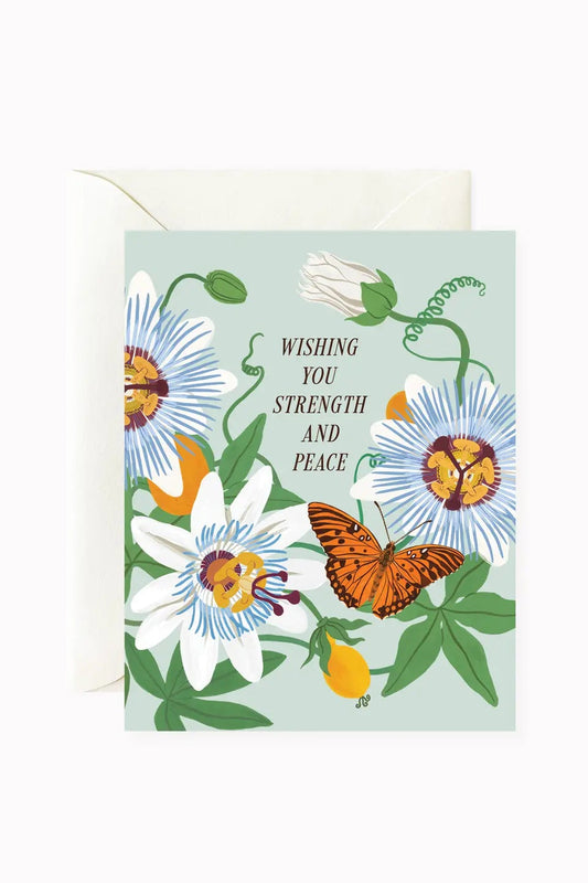 Strength and Peace  | Greeting Card