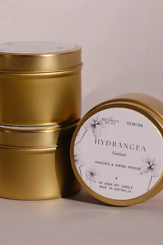 The Language of Flowers - Travel Tin Candle