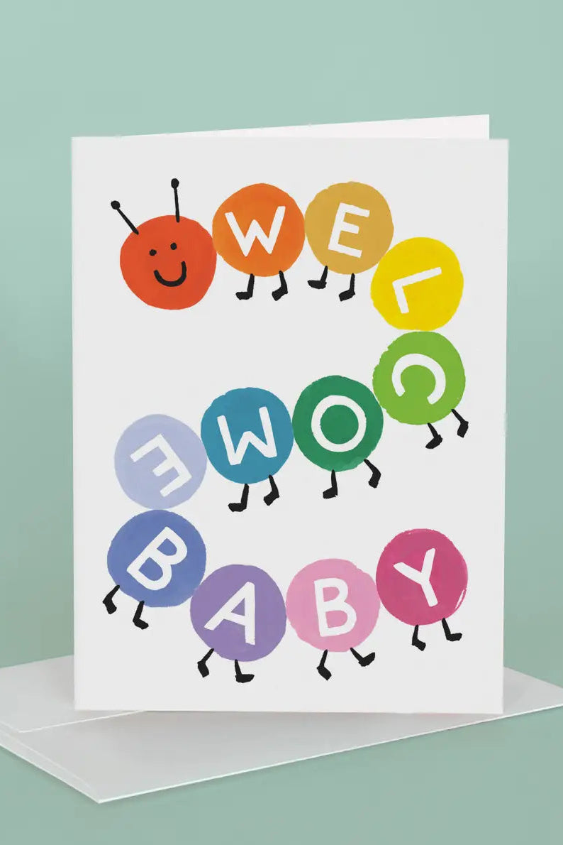 Caterpillar - Greeting Card