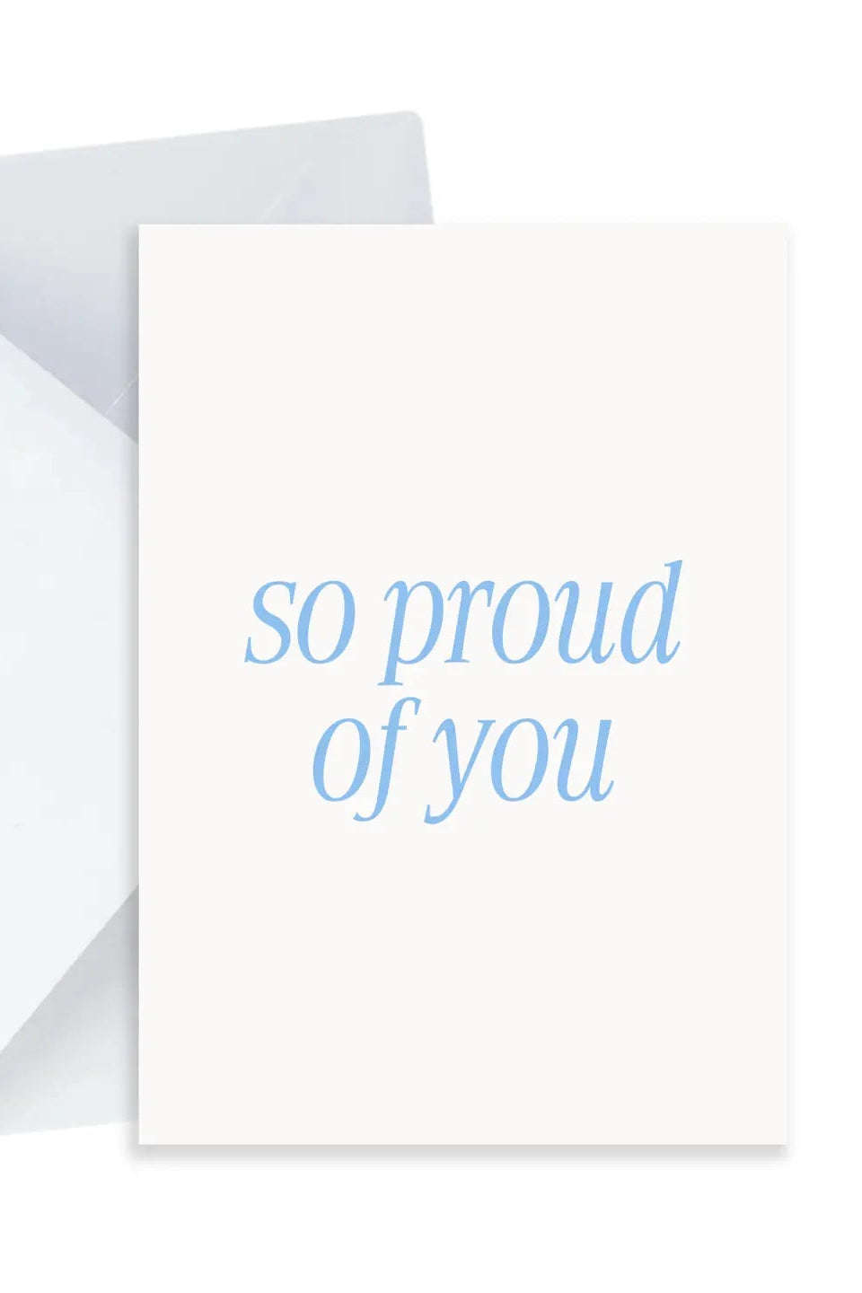 So proud of you - Popsy Press Mini card