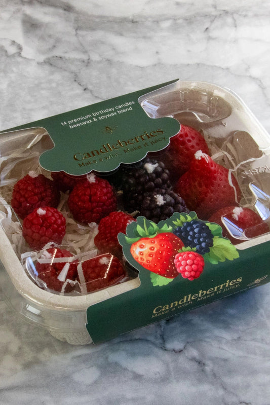 Candleberries - Berry-Shaped Cake Candles