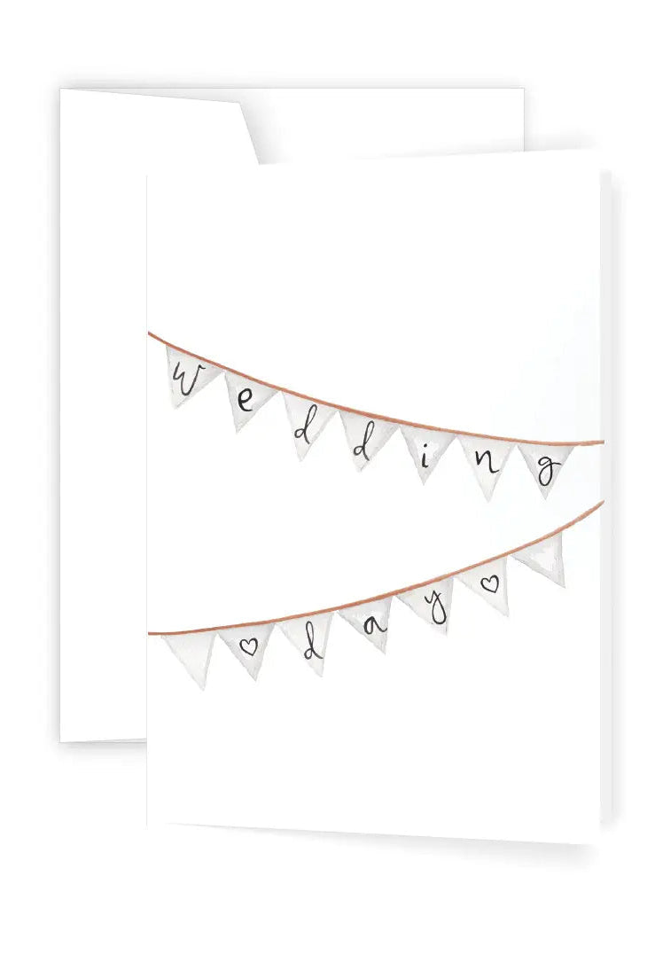 Wedding Day - Greeting Card