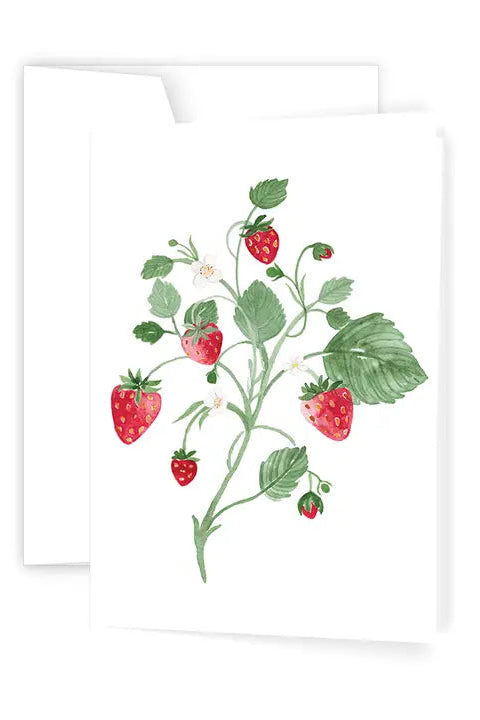 Strawberries - Greeting Card