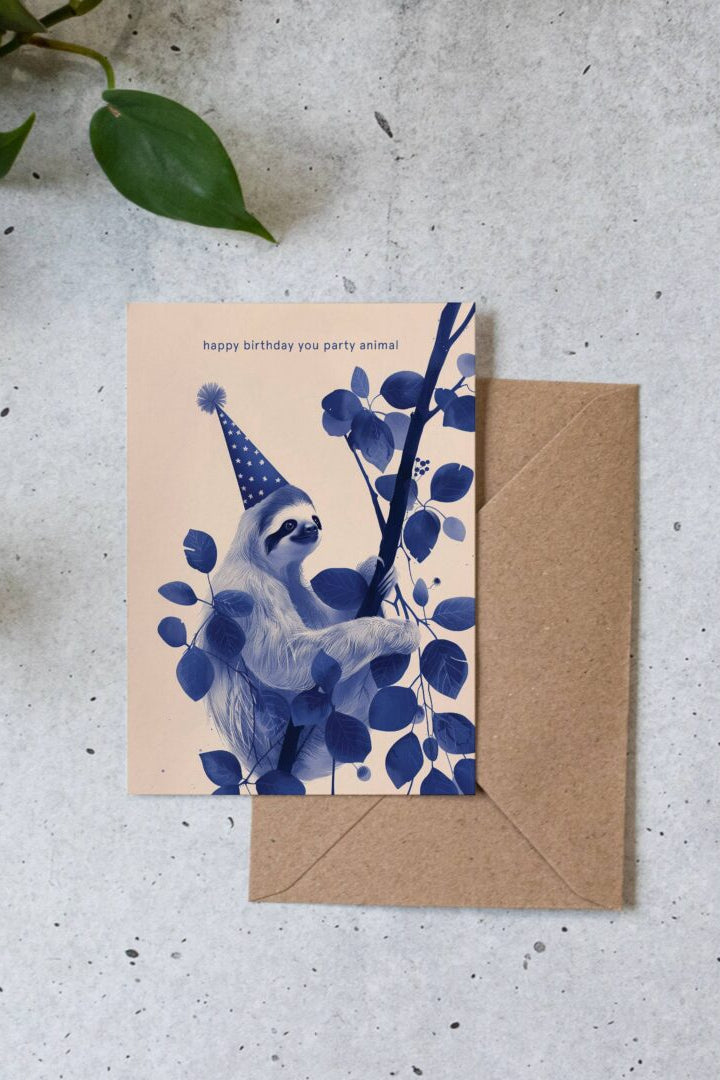 Happy Birthday, You Party Animal Birthday Card