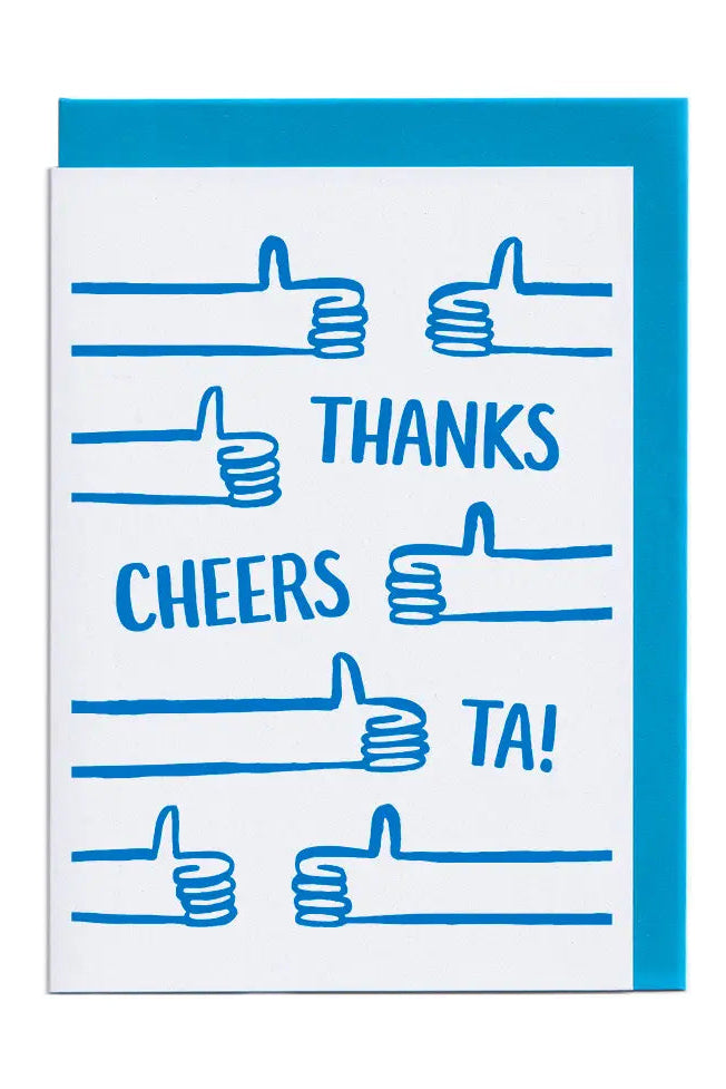 Thanks Cheers Ta! - Neighbourhood Press Gift Card