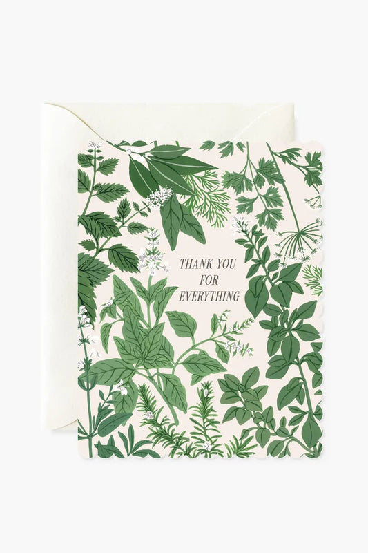 Thank You herbs  | Greeting Card