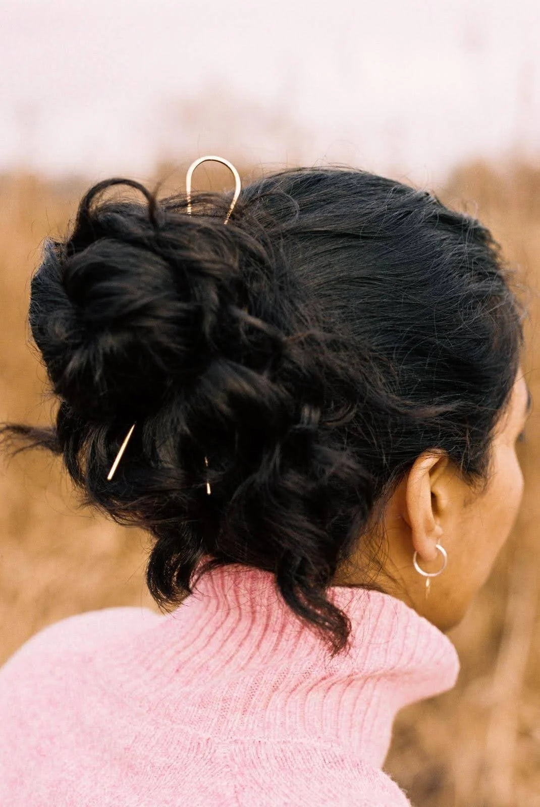 Minimal Brass Hairpin - Straight